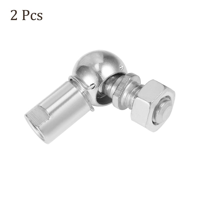 Kozelo 2pcs CS8 Angle Ball Joint - [M5x0.8 Left Female Thread, M5x0.8 Right Male Thread] Gas Spring Elbow Joint Fitting for Automotive, Hinged Door, Cupboard - Image 5
